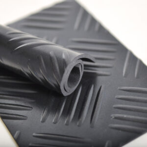 pavimento goma checker