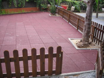 losetas de caucho reciclado para parques infantiles