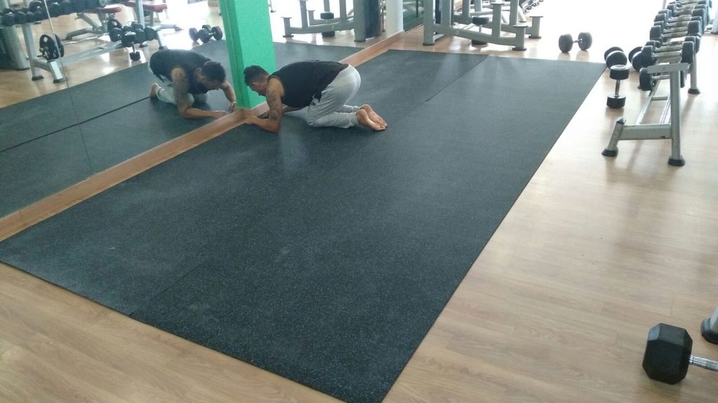 Suelo goma crossfit