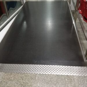 rampa de caucho antideslizante