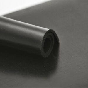 Plancha de goma ignífuga