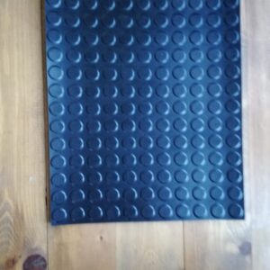 suelo de goma de círculos