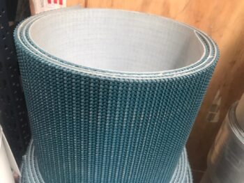 Banda transportadora de PVC verde