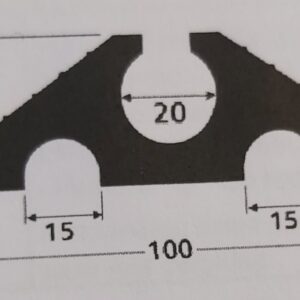 Protector de caucho para cables