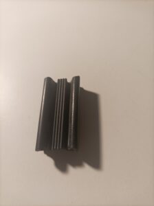 Ejemplo de perfil de goma NBR